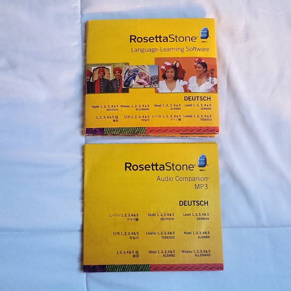Rosetta Stone Language Learning Software